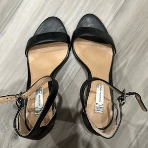 Barely worn block heel